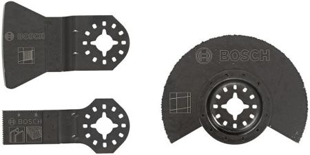 Bosch multitool zaagbladen set 2608662342 3-delige tegel / staal / beton GOP - Fein - Makita - Skil zaagblad