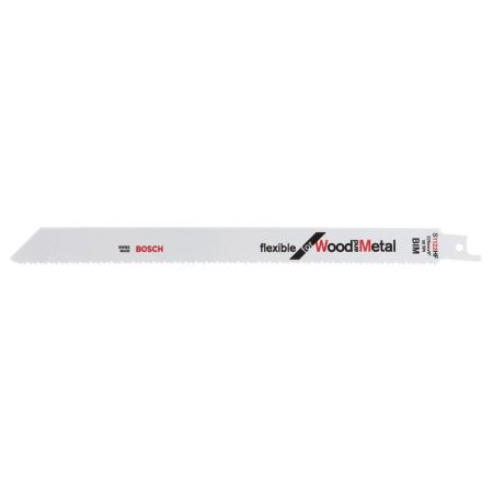 Bosch Reciprozaagblad 2608656021 Flexible for Wood and Metal 225mm 5st - S1122HF 