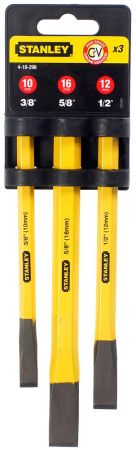 STANLEY Koudbeitelset 4-18-298 3-delig