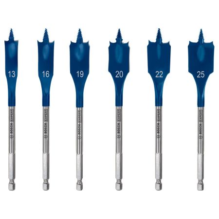 Bosch Speedboorset 2608900333 6d Expert SelfCut Speed 13,16,19,20,22,25 6-delig