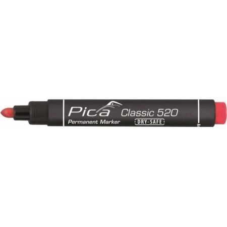 Pica 520/40 Permanent Marker - Rond - Rood - 1-4mm