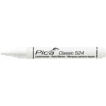 Pica 524/52 Lakmarker - Rond - Wit - 2-4mm
