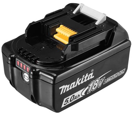 Makita accu 5.0Ah BL1850B 18V li-Ion 197280-8 li-Ion batterij opvolger BL1850 (met indicator lampje) schuifaccu