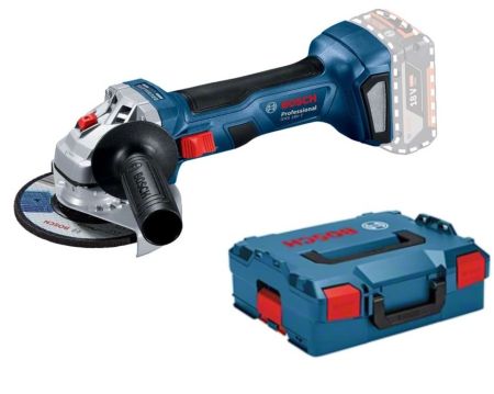 Bosch haakse slijper 18V GWS 18V-7 brushless slijptol in L-Boxx - 125mm - 06019H9002