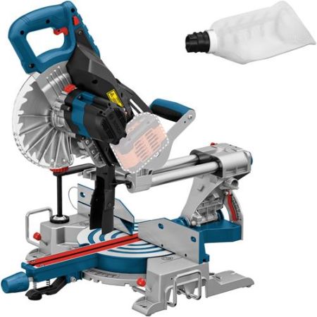 Bosch Afkortzaag GCM 18V-216 18V Li-Ion accu Verstekzaag 30 x 216mm - koolborstelloos - 0601B41000