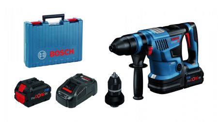 Bosch Boorhamer GBH 18V-34 CF Accu Combihamer 0611914002 - 2x ProCORE 18V 8,0 Ah - 0611914002