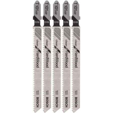 Bosch Decoupeerzaagblad T101AIF BiM Clean - Hard hout (5st) - 2608634897