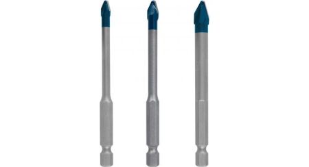 Bosch Tegelborenset 2608900595 EXPERT 3-delige Borenset HEX-9 - 5/6/8mm