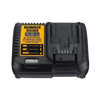 DeWalt DCB115 10,8V / 14,4V / 18V Li-Ion accu oplader - DCB115-QW