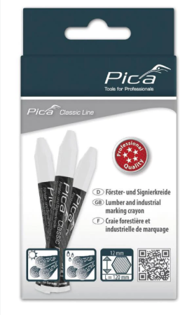 Pica Markeerkrijt Wit 590/52 12 stuks - PI59052 