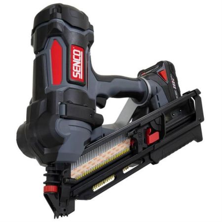 Senco tacker F35 Fusion spijkertanker F-35XP Stripspijkertacker 50-90 mm - constructiespijker machine in koffer - 10G2001N