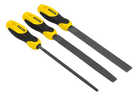 STANLEY Rasp bastaard set 0-22-477 200mm 3-delig 