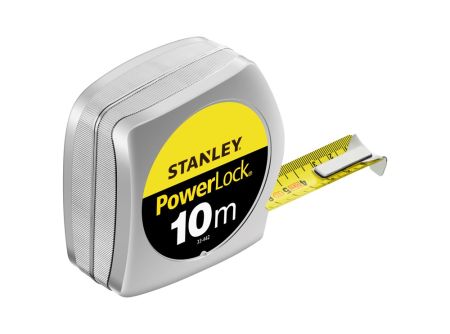 STANLEY Rolbandmaat 0-33-442 powerlock 10m - 25mm 