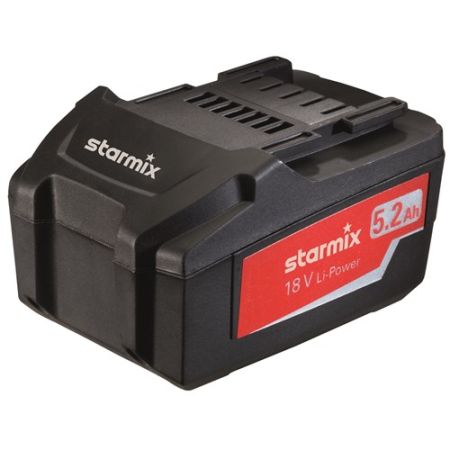 Starmix Accu 18V Li-Power 5,2Ah 459745 QUADRIX li-ion accupack