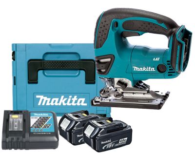 Makita DJV180RMJ 18V li-Ion accu decoupeerzaag set (2x 4.0Ah accu) in Mbox