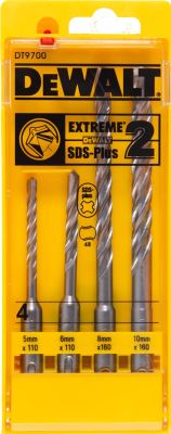 DeWalt Steenborenset DT9700 SDS-Plus 4 delig - DT9700-QZ