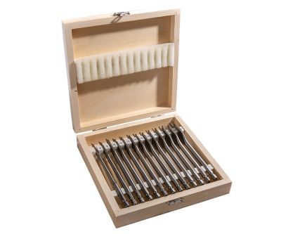 Labor KA050066-1DS Speedborenset Quicklock 13-delig hout 6-8-10-12-13-14-16-17-18-19-20-22-25mm 1DS 