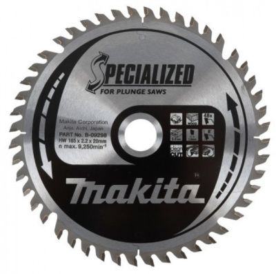 Makita zaagblad B-09298 cirkelzaagblad - 48T - 165mm