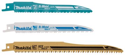 Makita B-13677 Reciprozaagbladenset 3-delig 