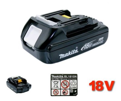 Makita BL1815N 18V li-Ion accu 1.5Ah 196235-0 BL1815 oplaadbare schuifaccu