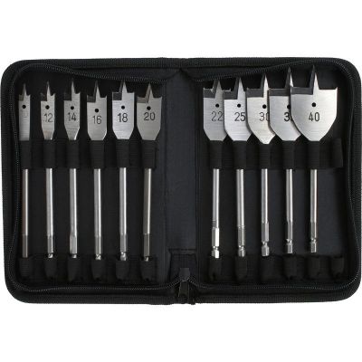 Labor Speedborenset XKA50069 Quicklock in etui - hout - 11-delig 