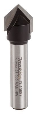 Makita D-10687 V-groeffrees HM 12,7mm S8 