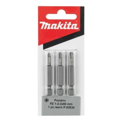 Makita Schroefbit PZ1/2/3x50mm 1/4" P-53534