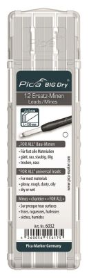 Pica 6032 Big Dry Navulling for all - Wit (12st)
