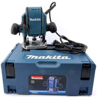 Makita freesmachine RP0900J bovenfrees in Mbox- 900W - 8mm 