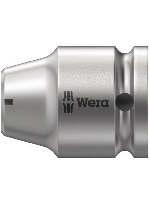 Wera Adapter met 1/2" vierkant aansluiting voor 1/4" serie 1 bits, 35 mm - 780 C/1 - 05042705001