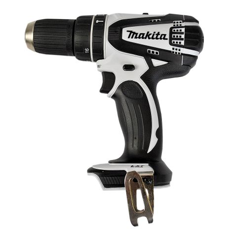 Makita DHP456ZW 18V li-ion accu klopboor schroefmachine body limited white edition