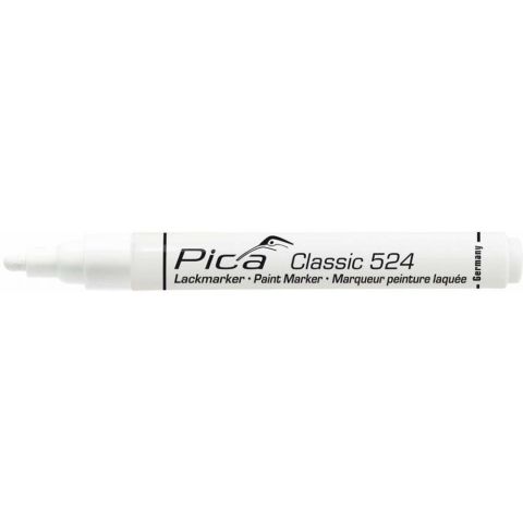 Pica 524/52 Lakmarker - Rond - Wit - 2-4mm