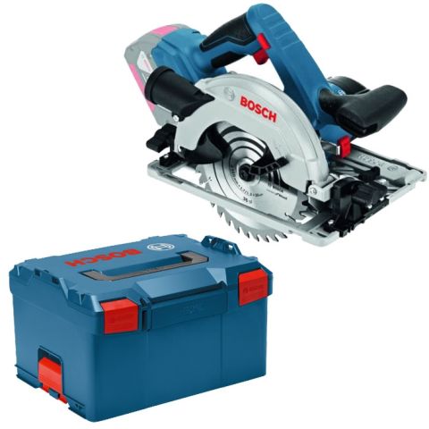 Bosch Cirkelzaag GKS 18V-57 G 18V Li-Ion Accu body in L-Boxx - 165mm - 06016A2101
