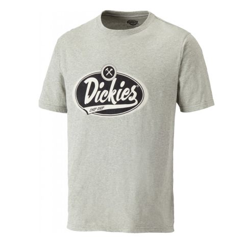 Dickies hampstead katoenen T-shirt - grijs - Maat XL
