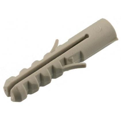 Nylon pluggen 6 x 30 mm - 100 stuks